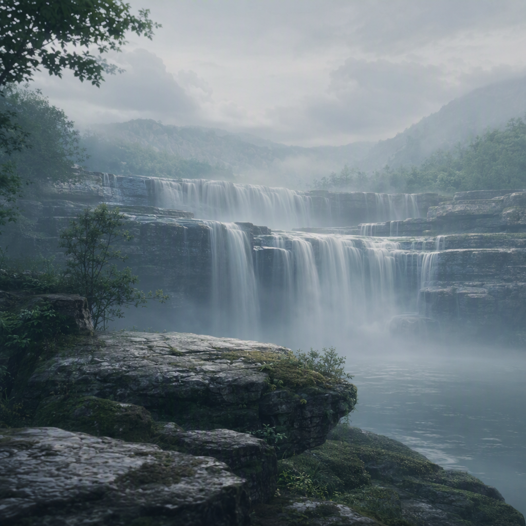 Generated visual for Waterfall Drift